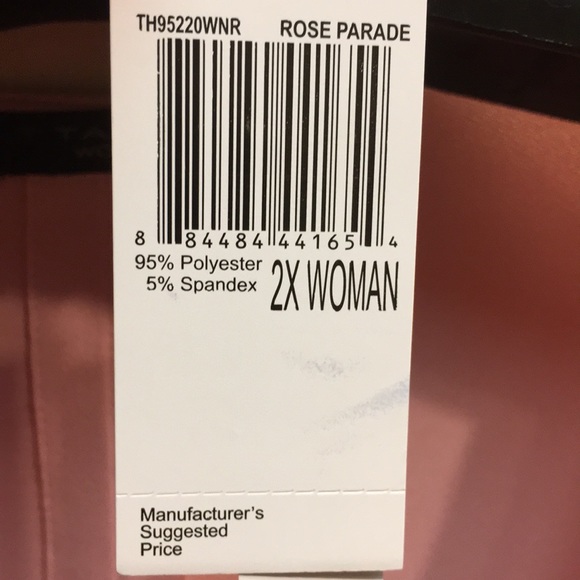 NWT T Tahari long sleeve Rose Ladies blouse  2X - Picture 9 of 9